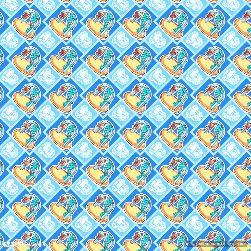 婚礼场景图案背景