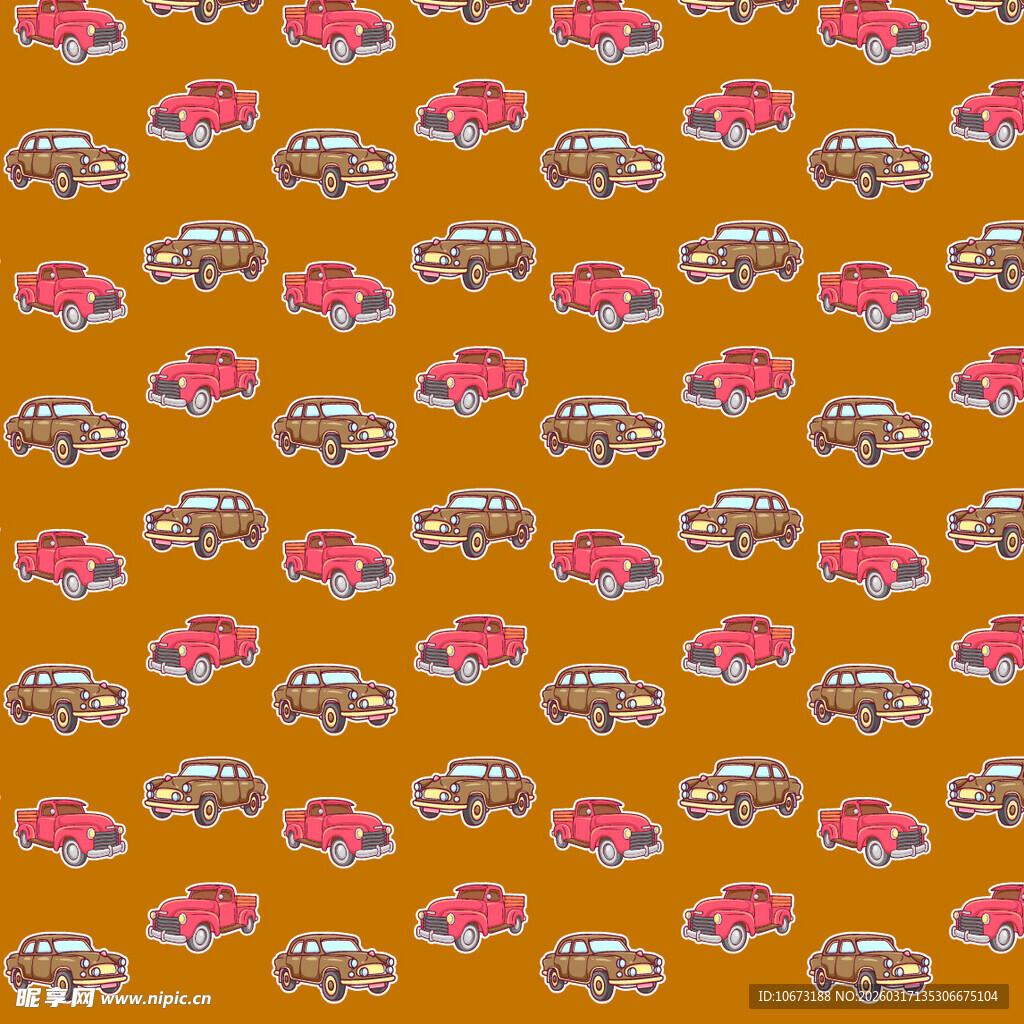 汽车图案背景