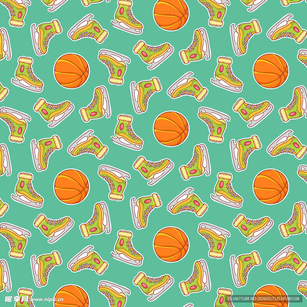 运动相关图案背景