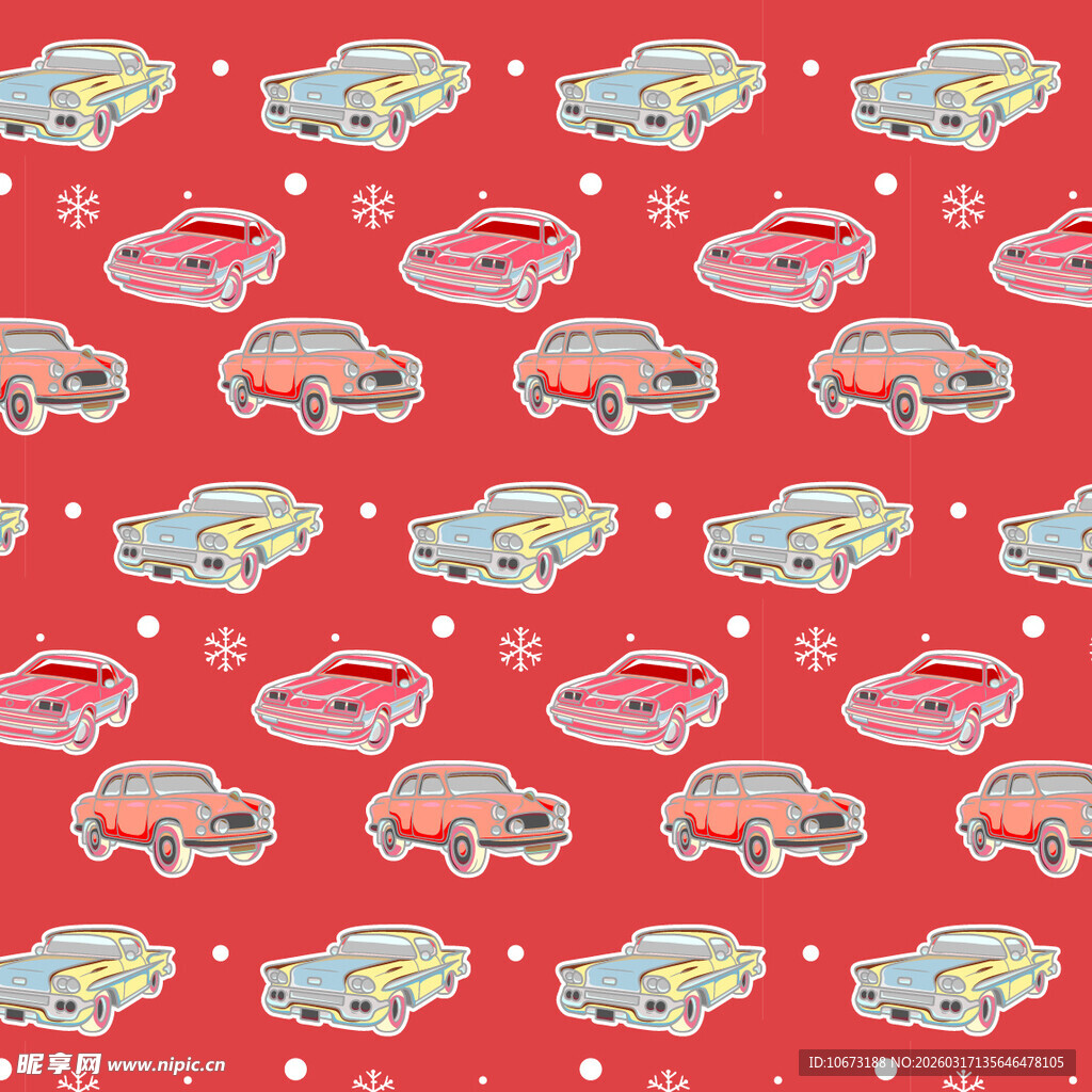 汽车图案背景