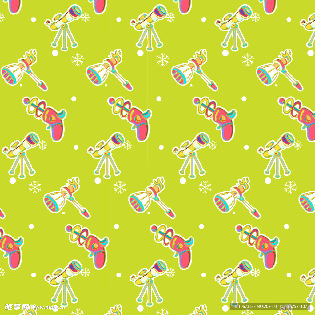 天文相关图案背景