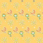 可爱元素图案背景