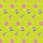 可爱元素图案背景