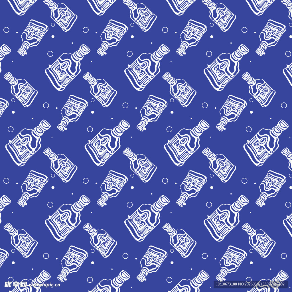 酒图案背景