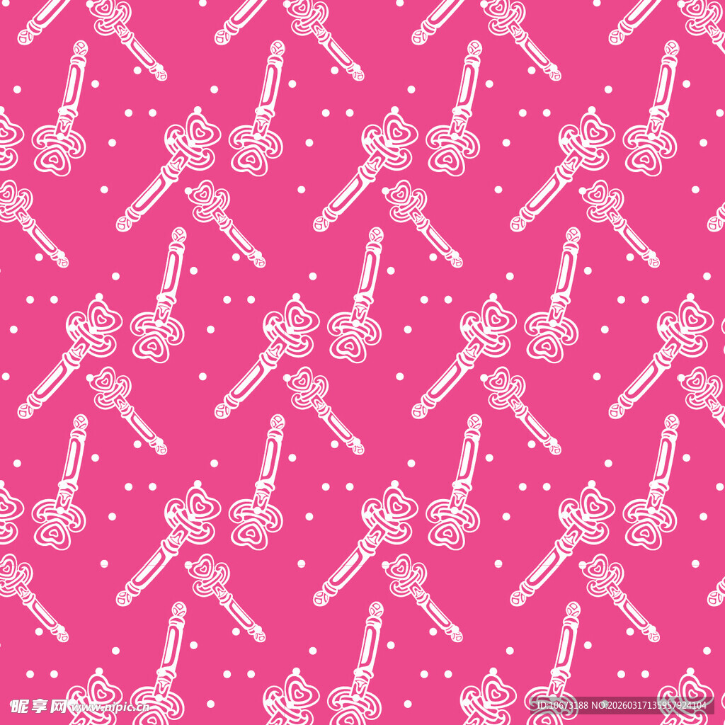 魔法棒图案背景