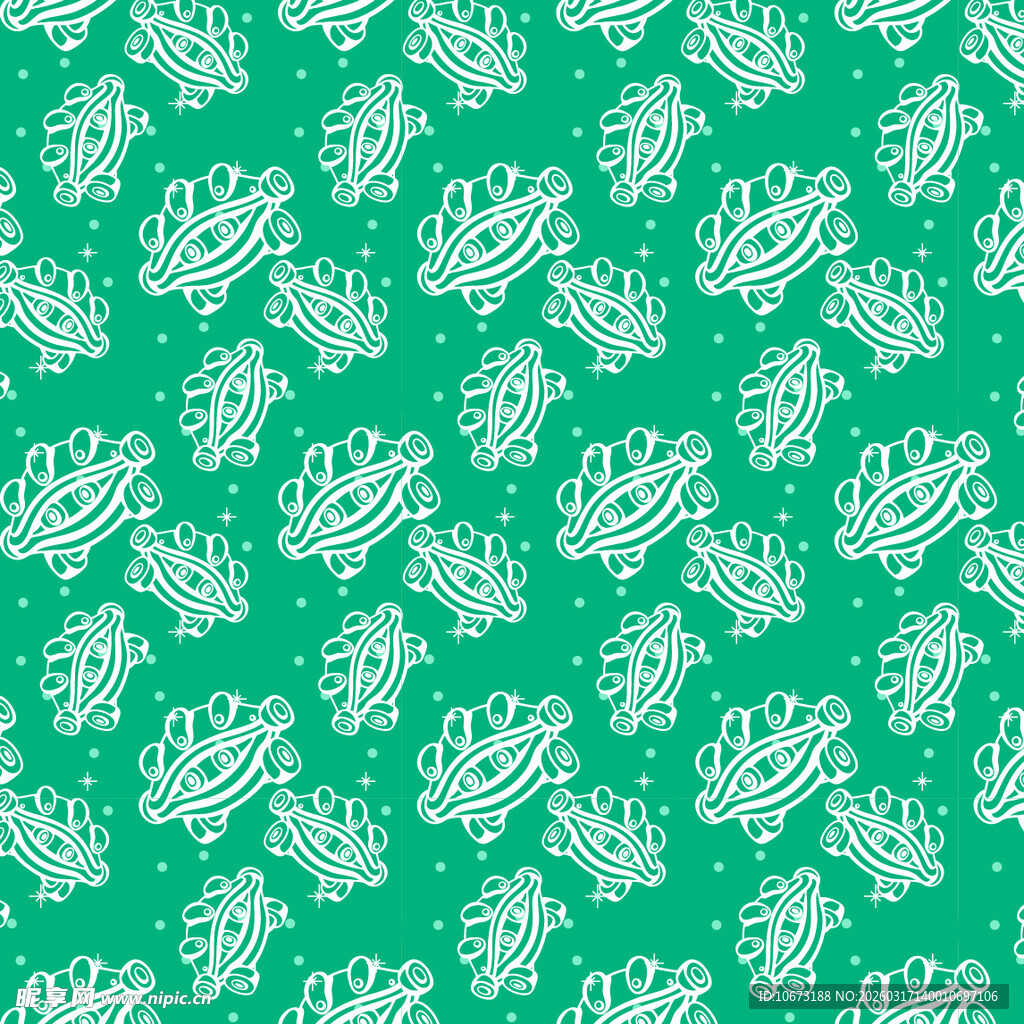 机器人图案背景