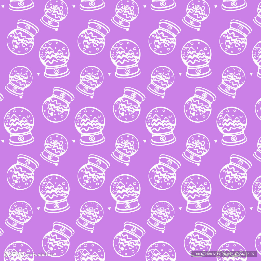 水晶球图案背景