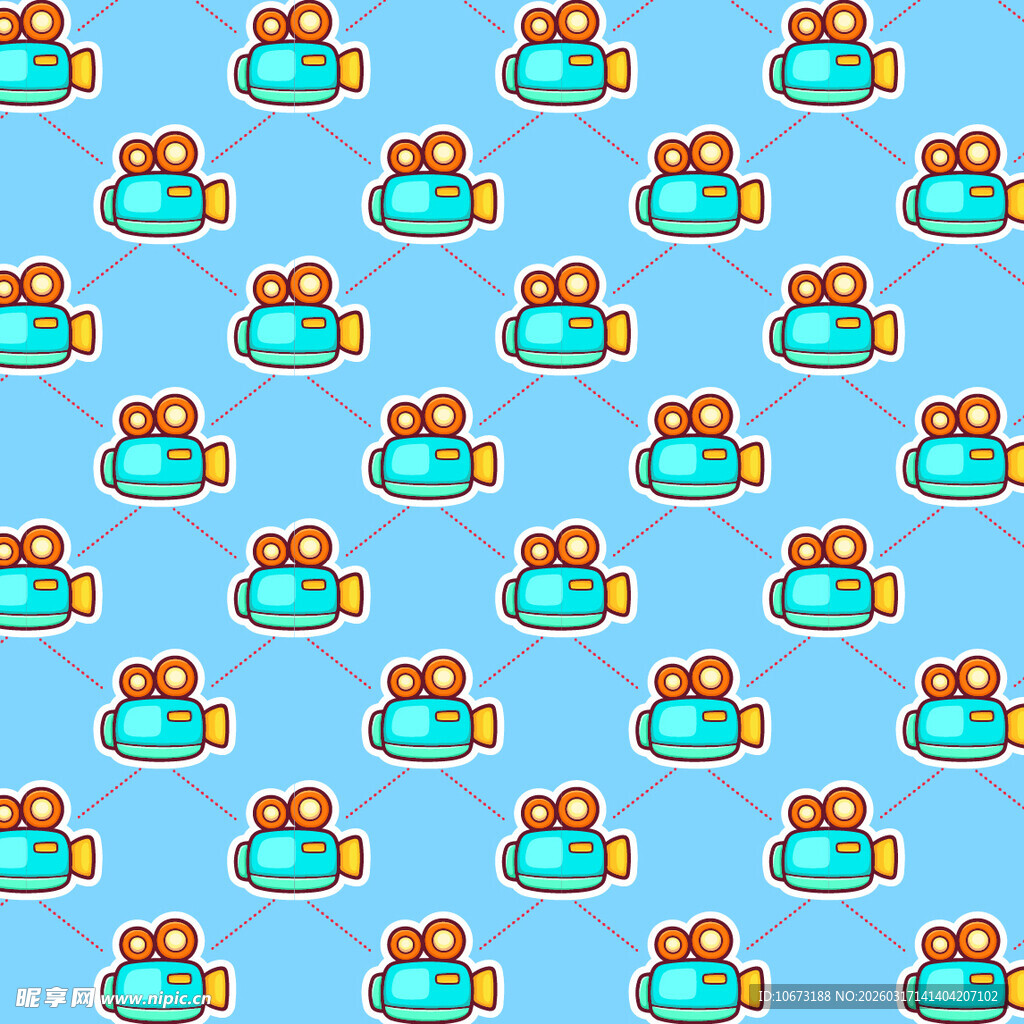 录影机图案背景