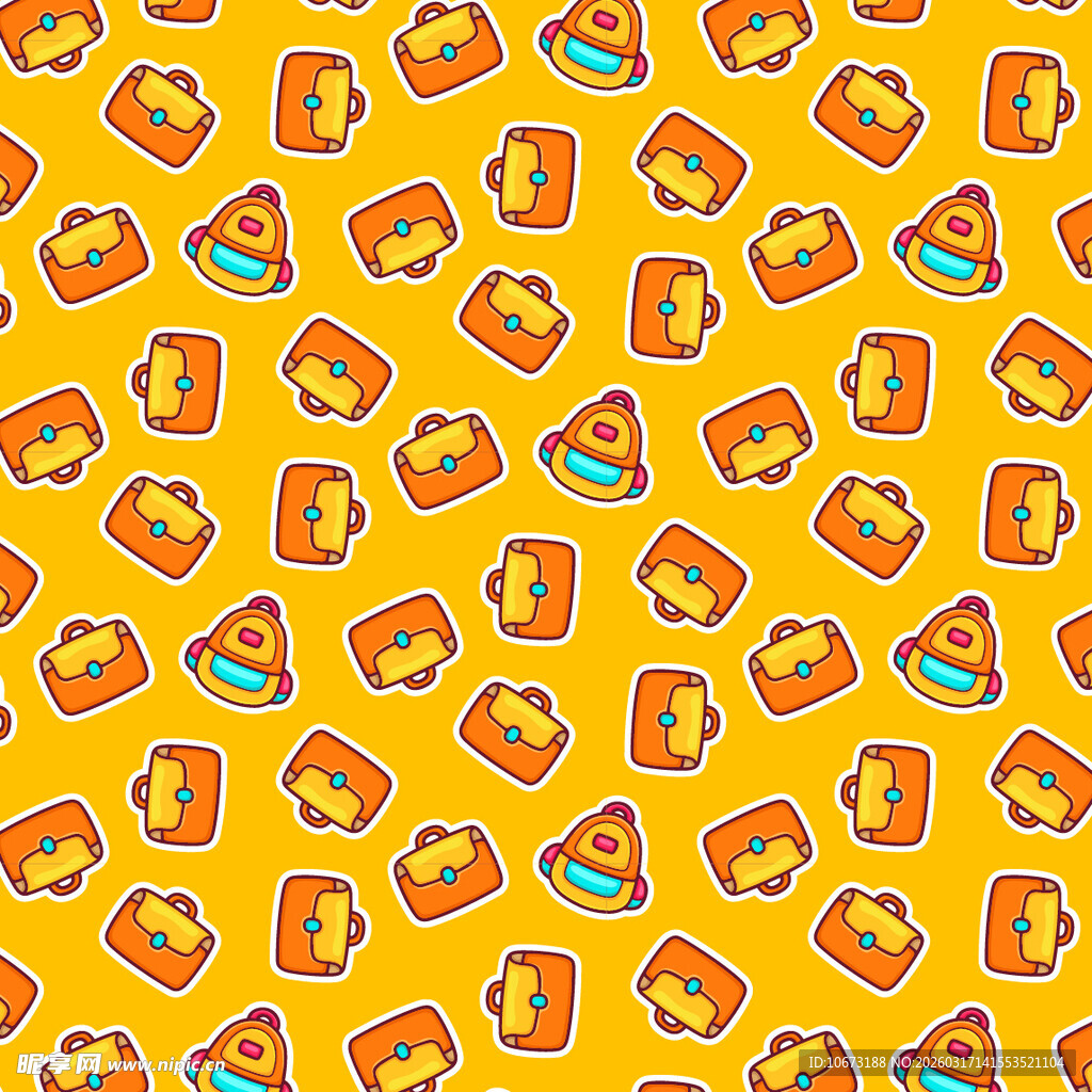 公文包图案背景