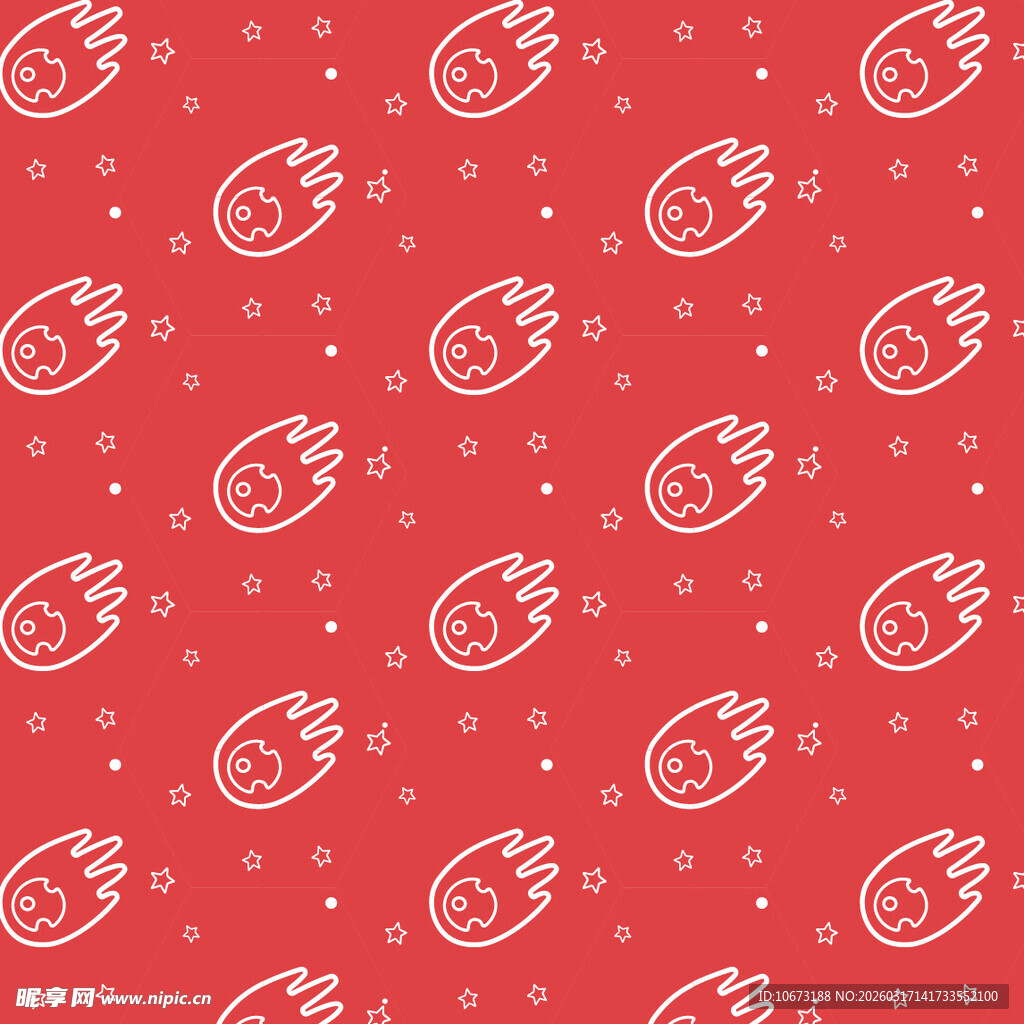 天空元素图案背景