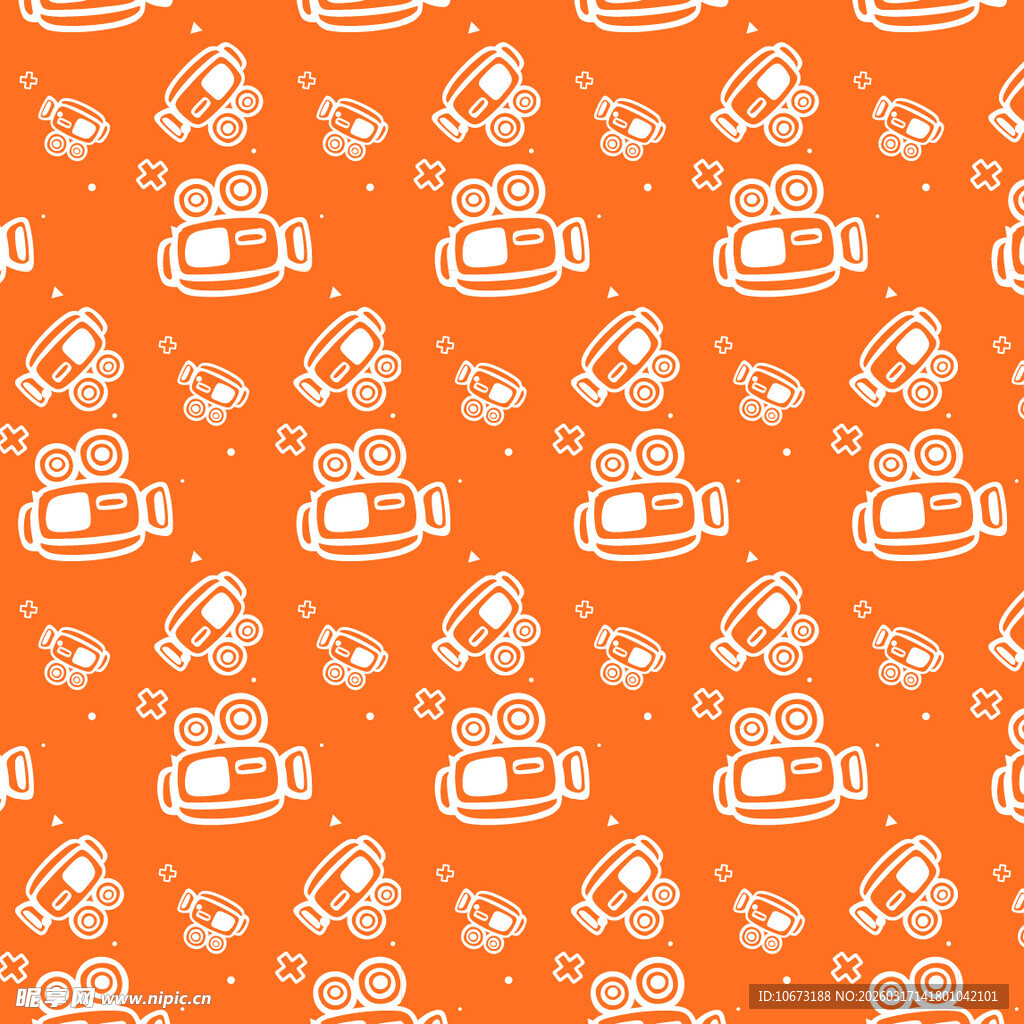 摄影机图案背景