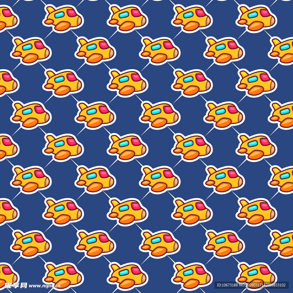 玩具飞机图案背景