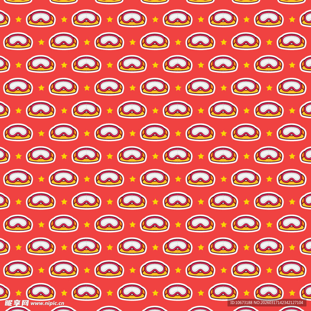 护目镜图案背景