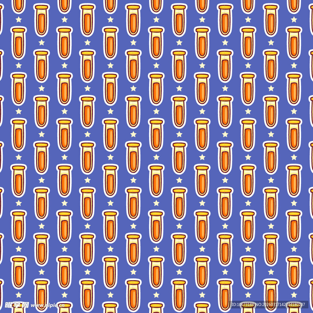 实验仪器图案背景