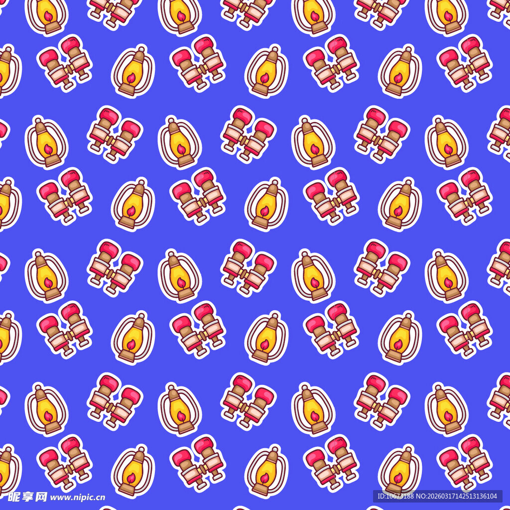 户外运动图案背景