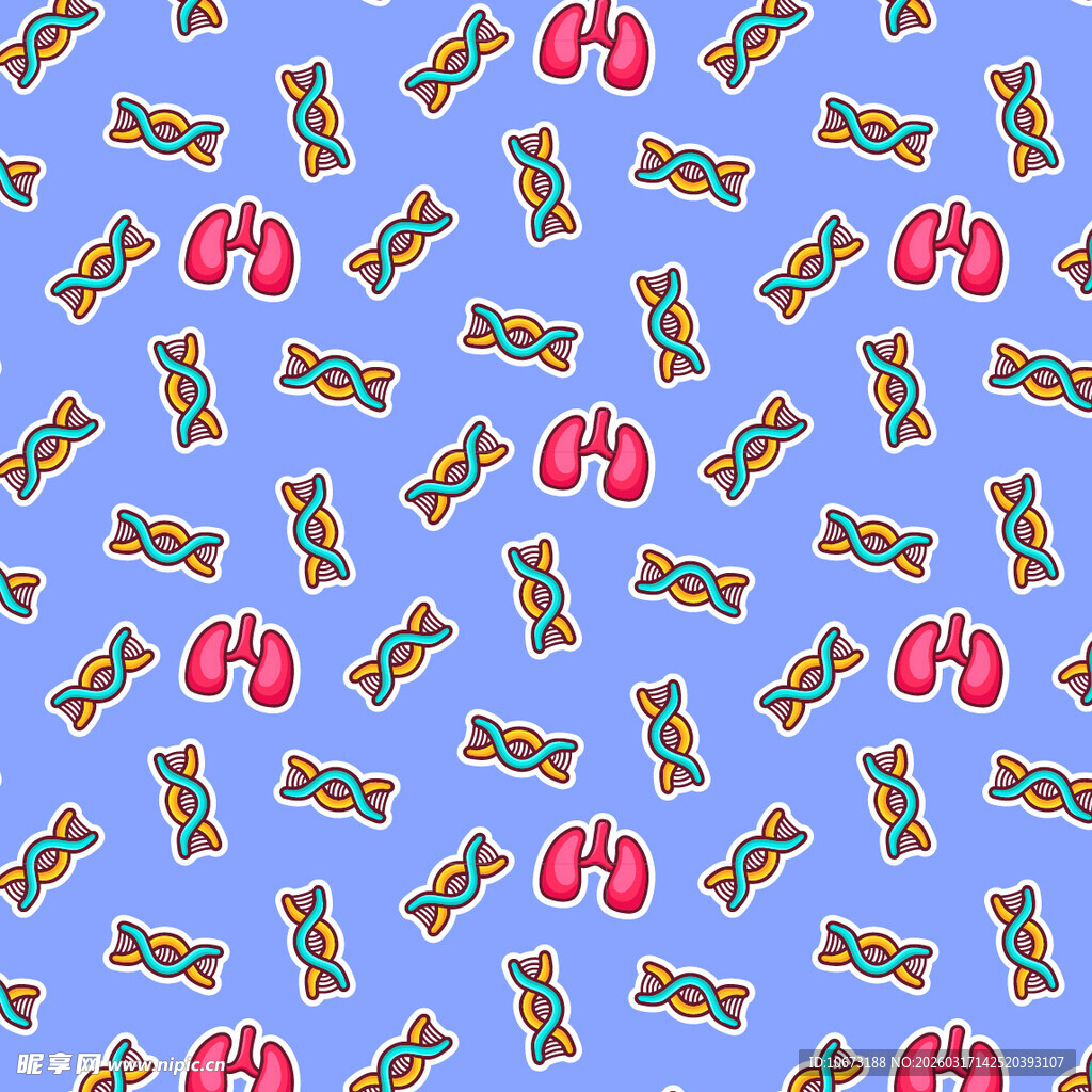 化学元素图案背景