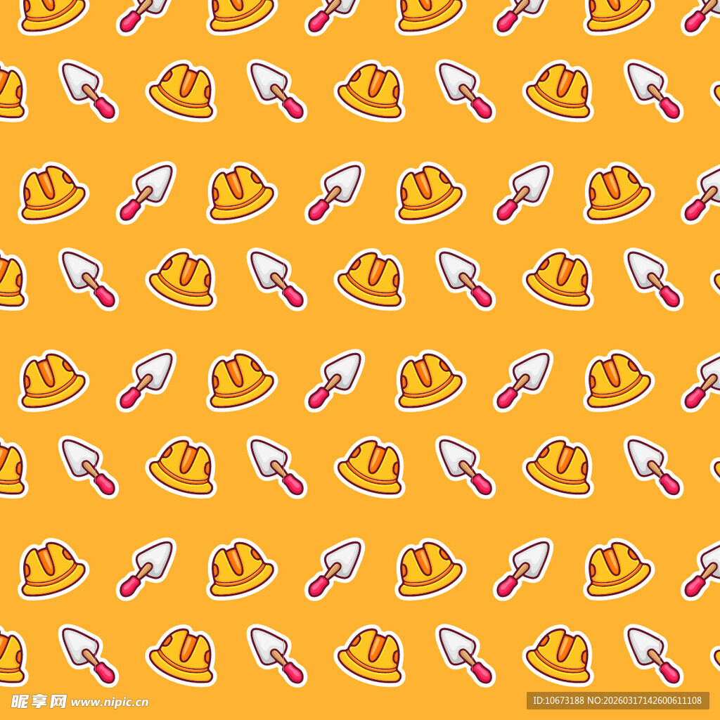 施工相关图案背景