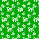 购物相关图案背景