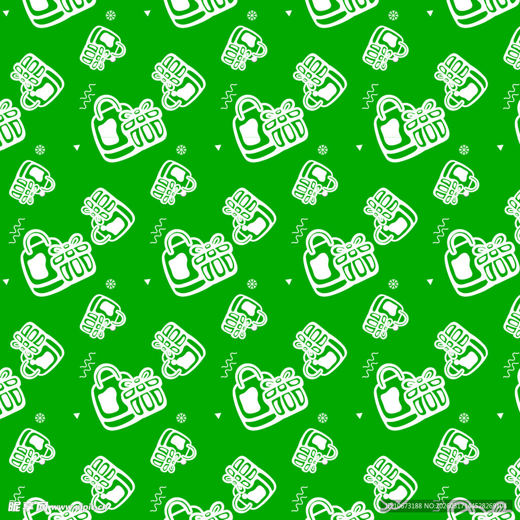 购物相关图案背景