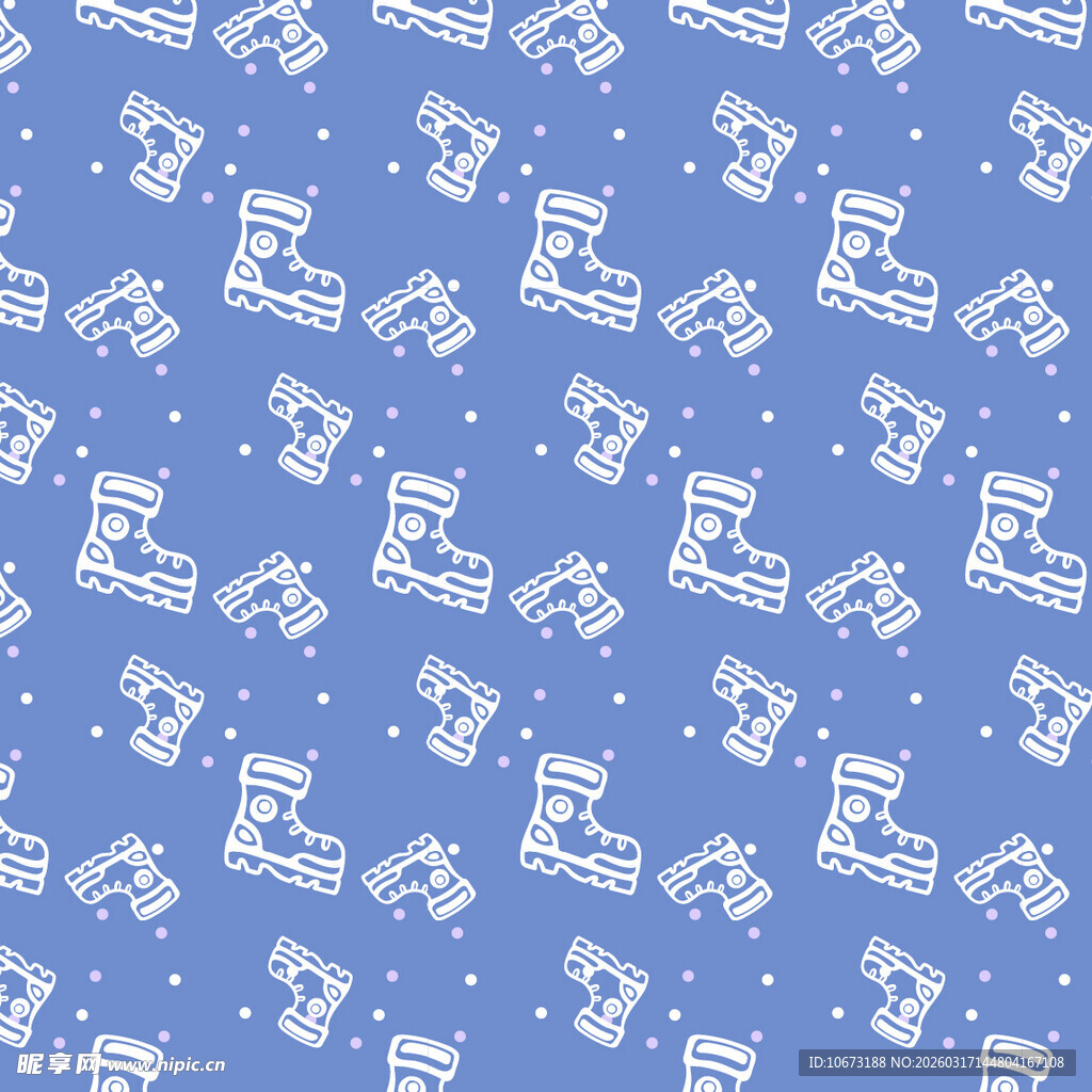 雪地靴图案背景