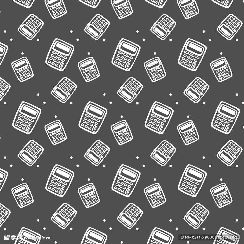 计算器图案背景
