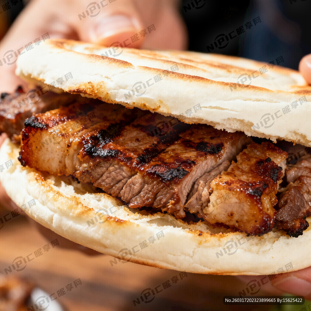 烤肉加馍有烤肉