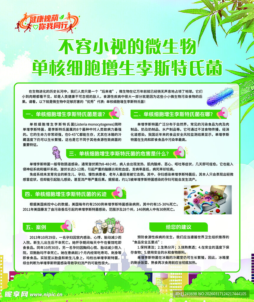 食品安全 李斯特氏菌