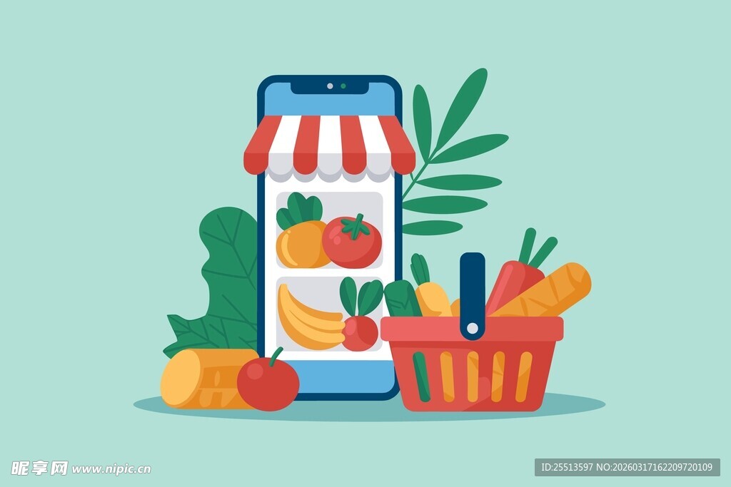 手机生鲜购物