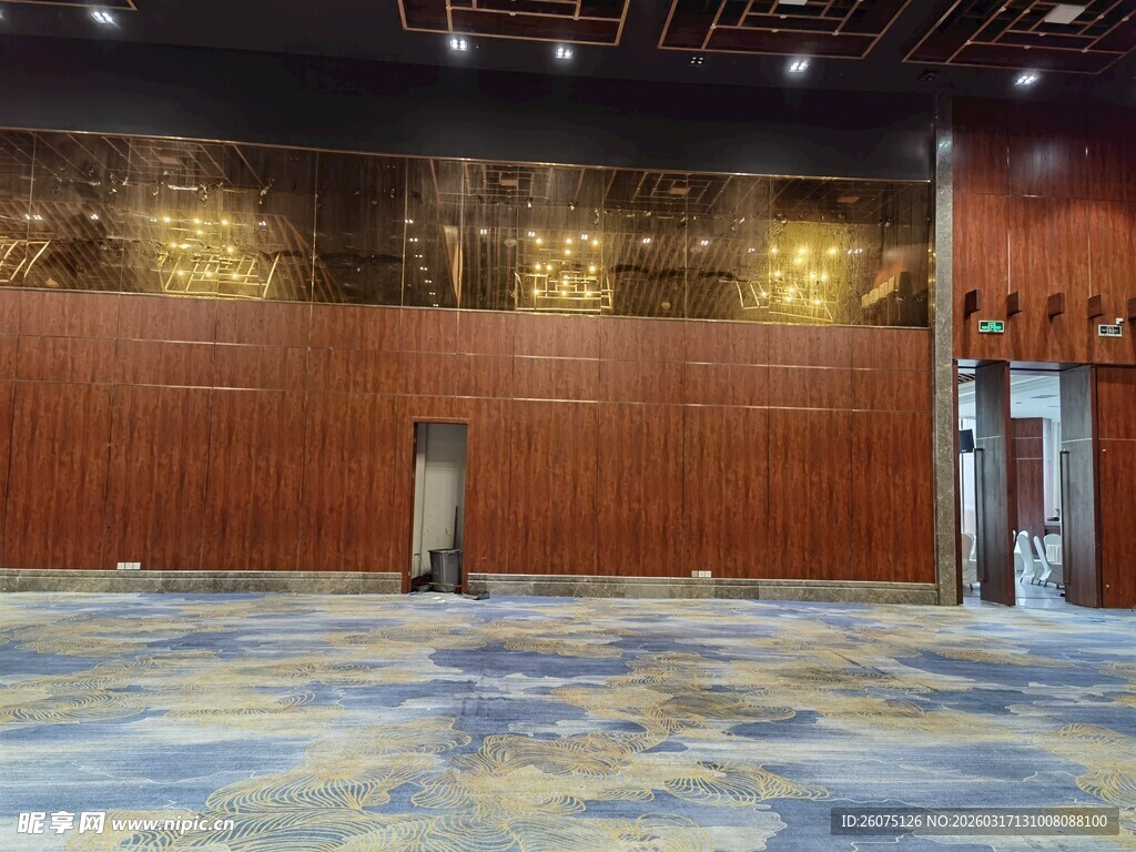 宽敞大气的室内会议场地