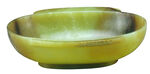 黄绿玉质碗
