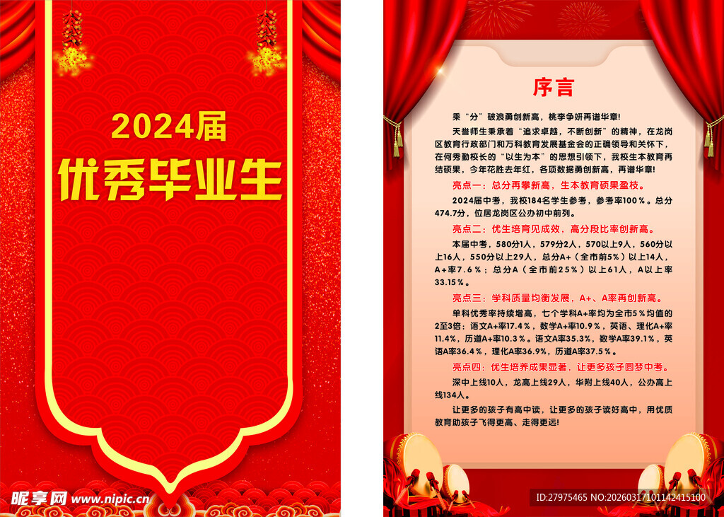2024年优秀毕业生荣誉证书