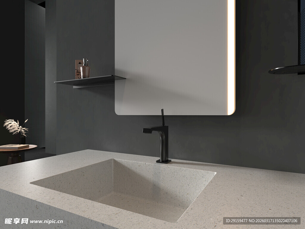 现代简约风格洗手台设计