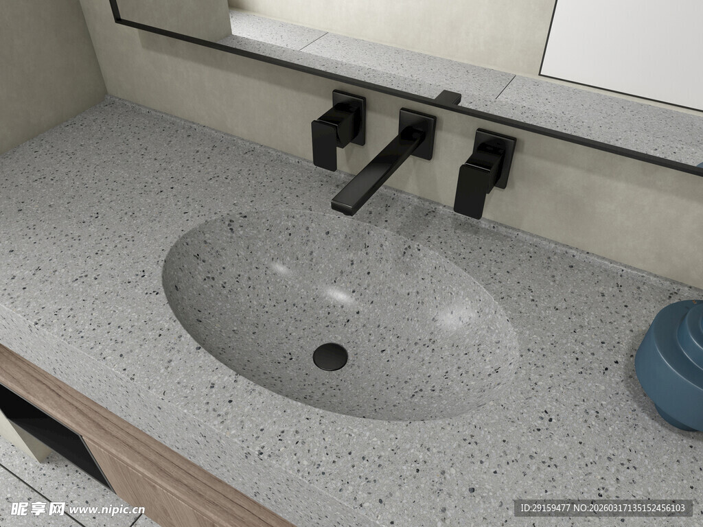 现代简约风格洗手台设计