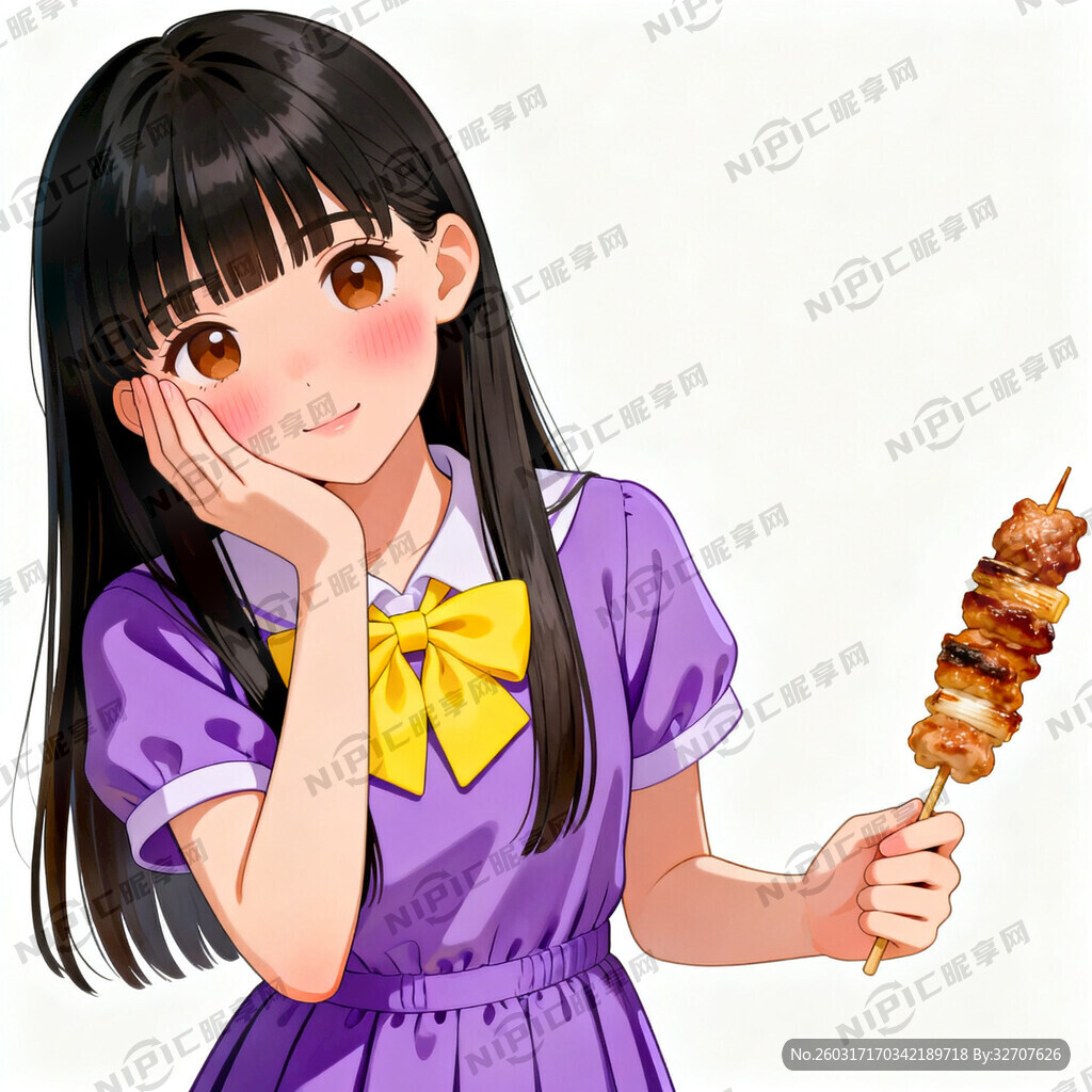 17岁日系少女 棕色大眼睛