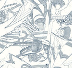 抽象线条构成的奇幻图案