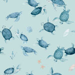 海龟海洋图案背景图