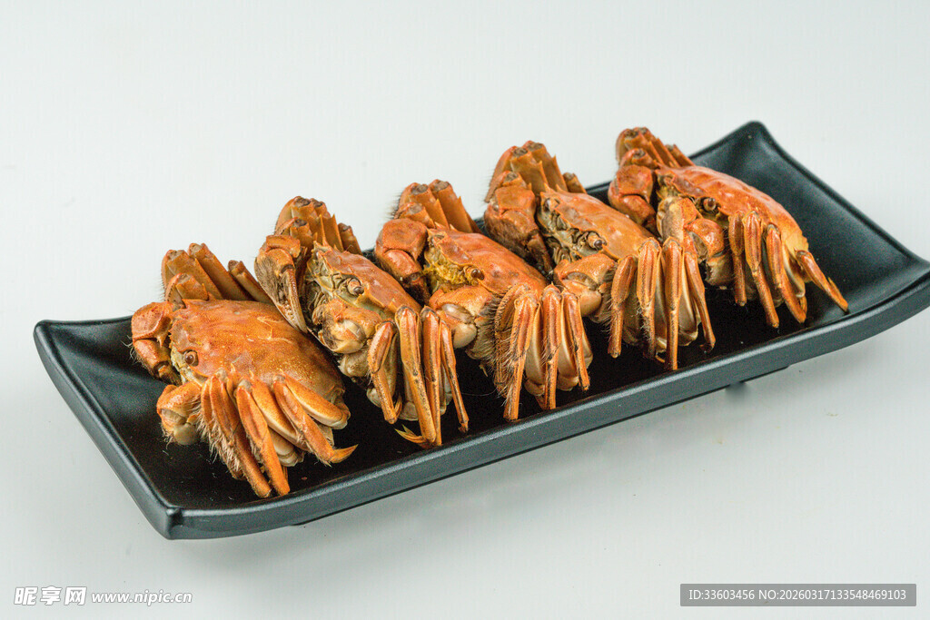 一盘美味大闸蟹