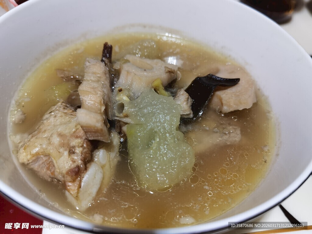 冬瓜排骨海带汤