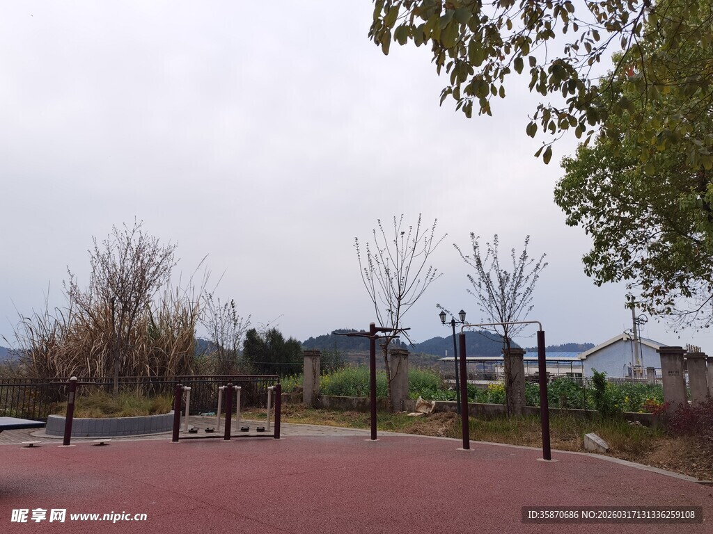 户外健身场地景观