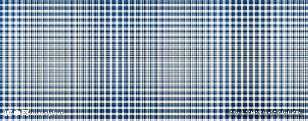 蓝白格纹布料纹理图