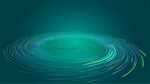 梦幻绿色漩涡抽象背景图