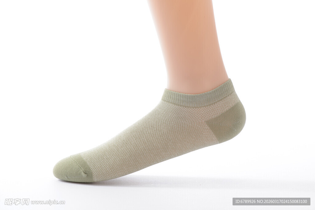 浅绿短袜展示