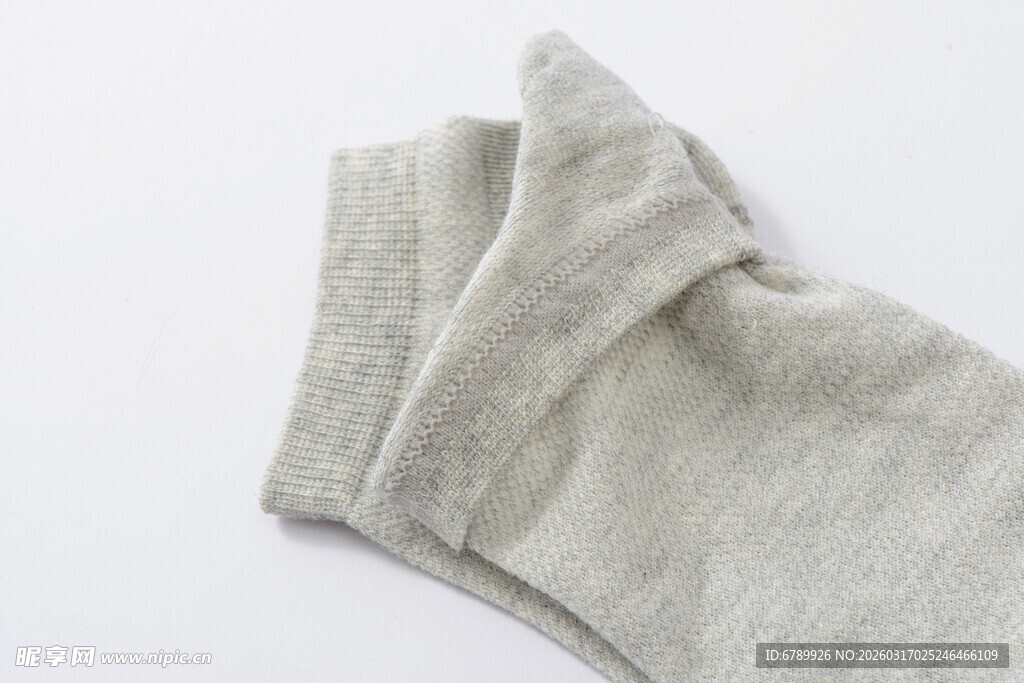 浅灰色柔软布料