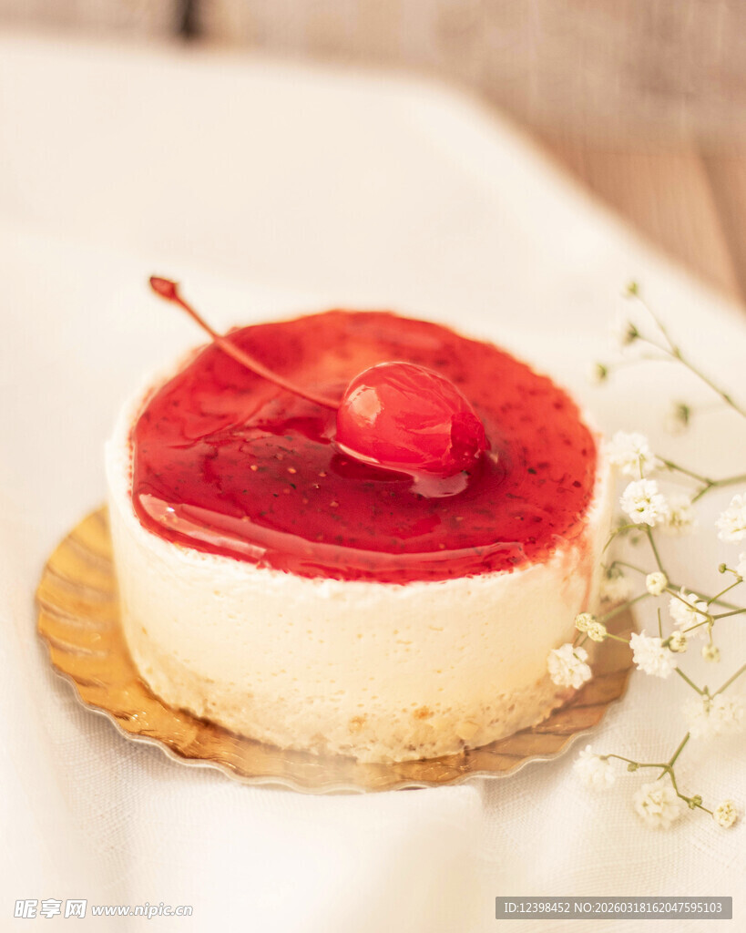 樱桃芝士蛋糕