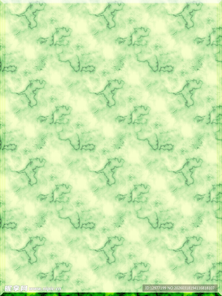 浅绿色花纹背景图案