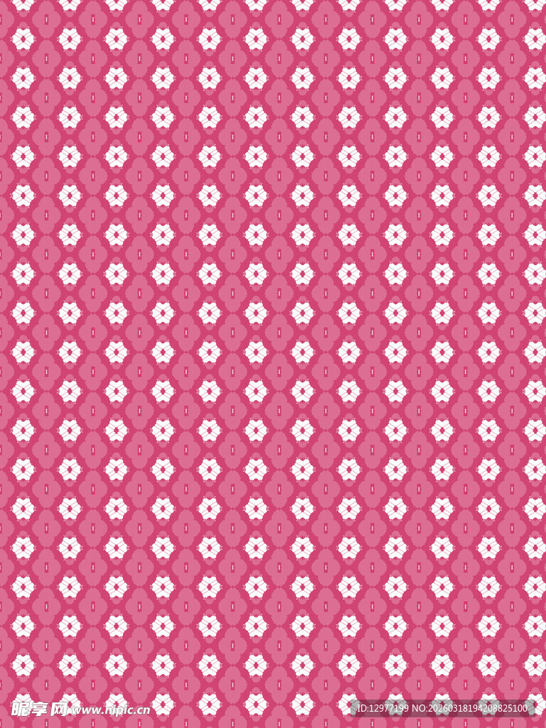 粉色波点图案背景