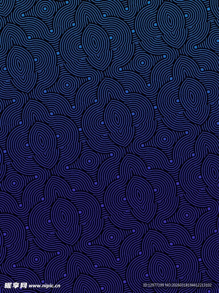 深蓝色渐变几何图案背景