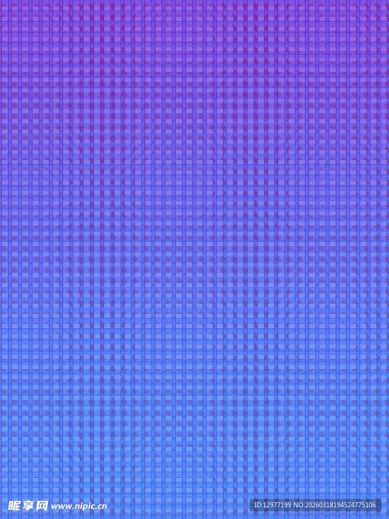 蓝紫色渐变像素背景图