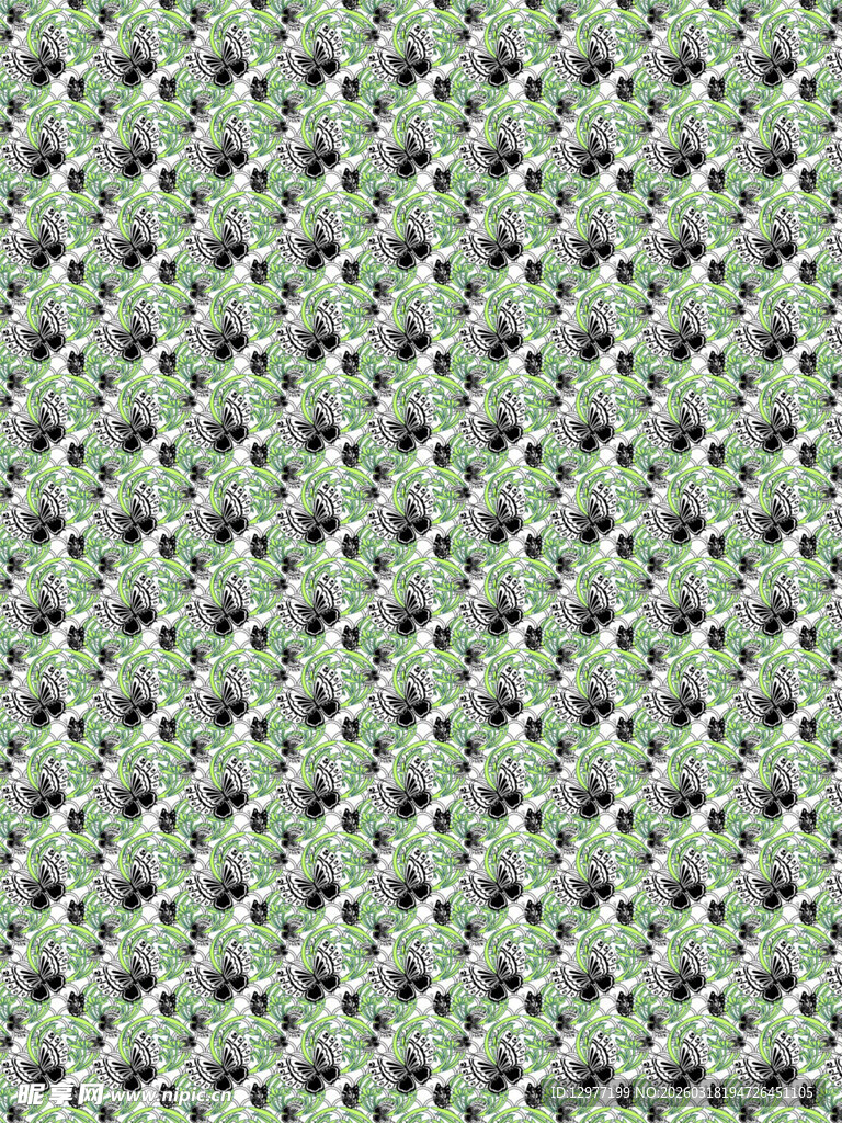 绿色几何图案纹理背景