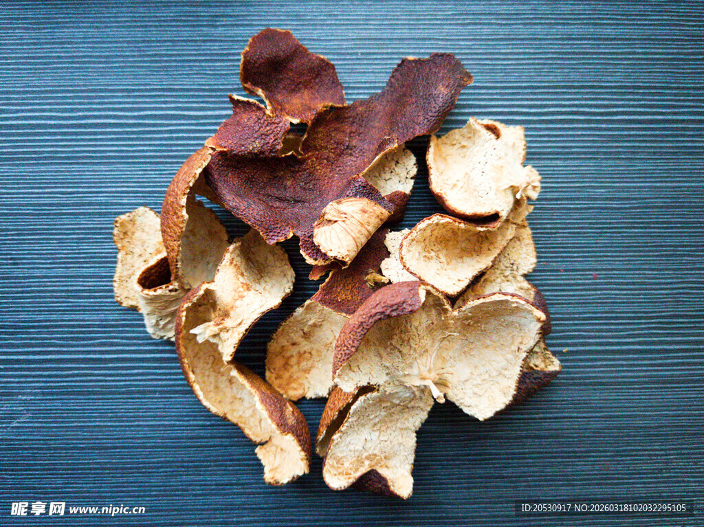 中药材陈皮高清图片